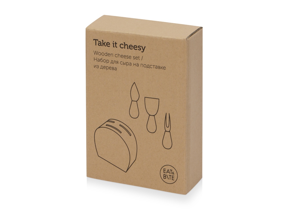 Набор из ножей для сыра на подставке «Take it cheesy» — изображение 4