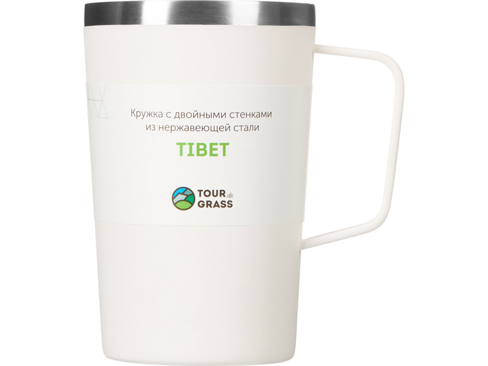 Стальная кружка с двойными стенками и порошковым покрытием «Tibet» — изображение 4