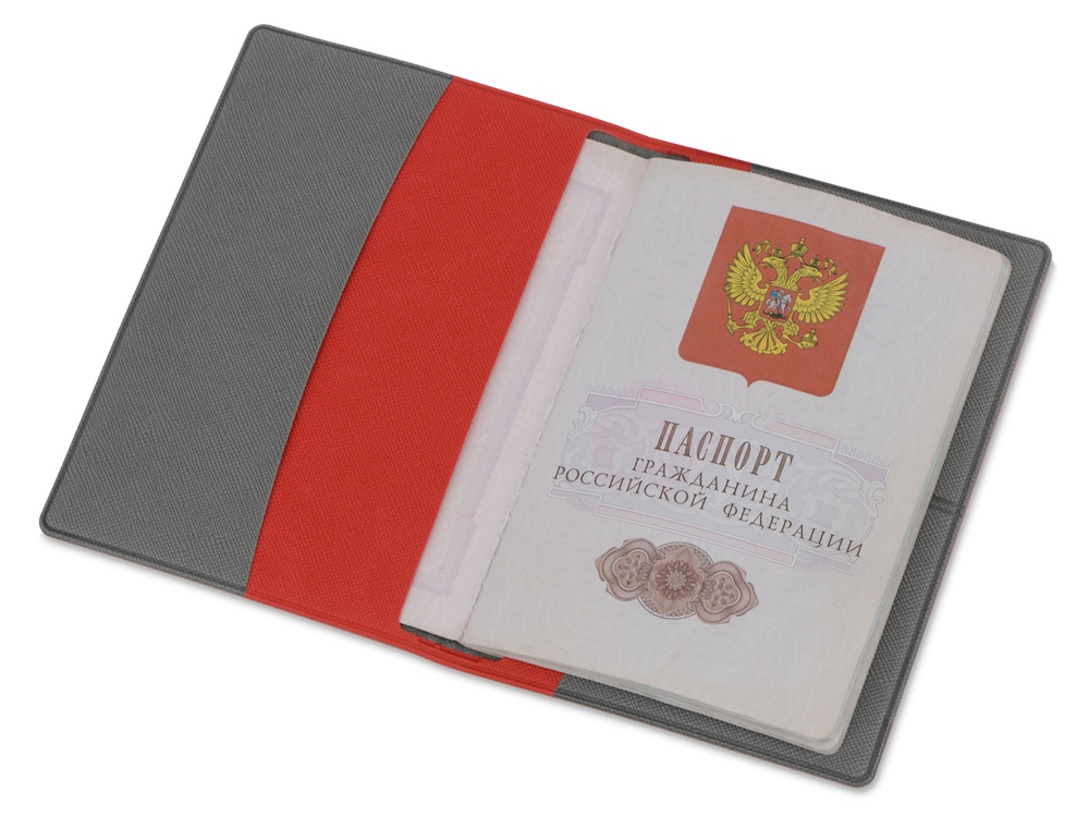 Обложка для паспорта с RFID защитой отделений для пластиковых карт «Favor» — изображение 2