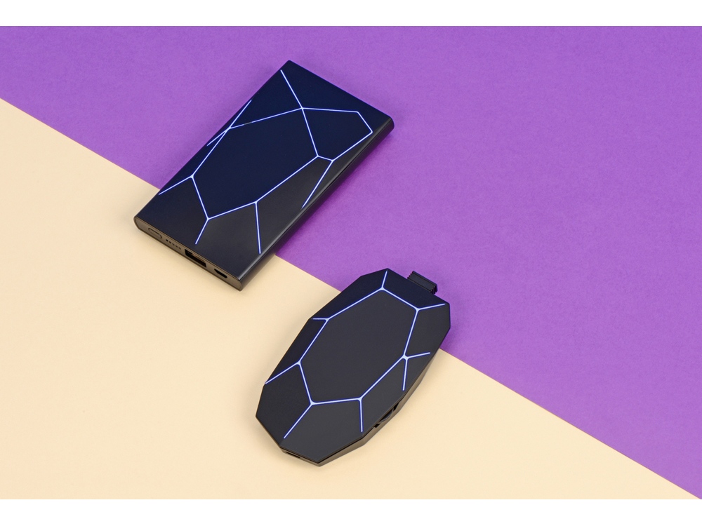 Портативное беспроводное зарядное устройство «Geo Wireless», 5000 mAh — изображение 12