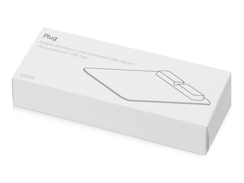 Коврик для мыши со встроенным USB-хабом «Plug» — изображение 7