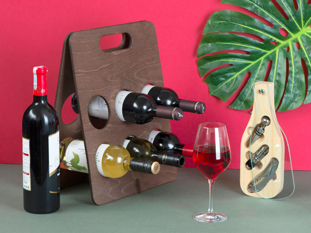 Набор аксессуаров для вина со стеклянной крышкой «Pinotage» — изображение 11