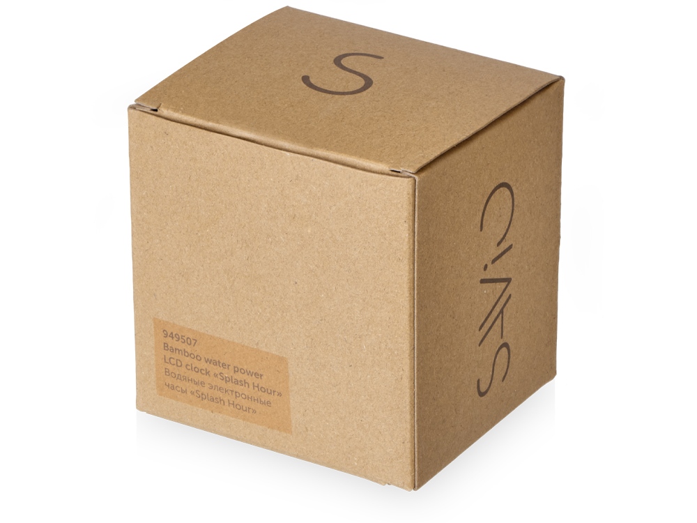 Водяные часы из бамбука «Splash Hour» — изображение 5