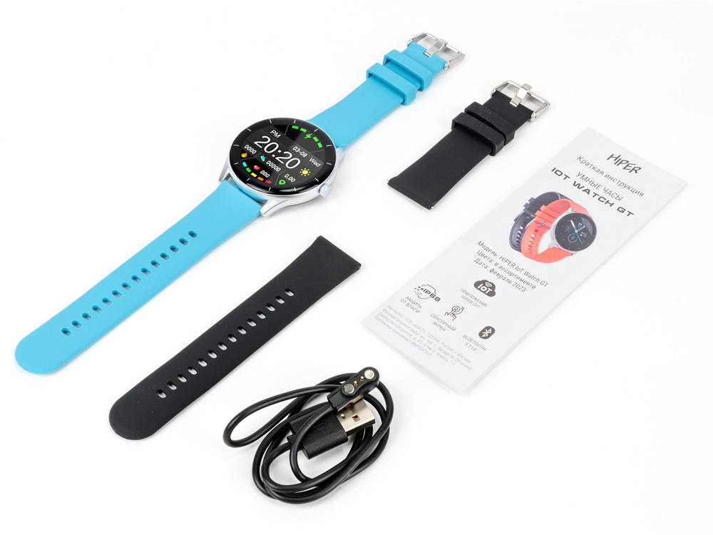 Умные часы «IoT Watch GT», 2 ремешка в комплекте — изображение 6