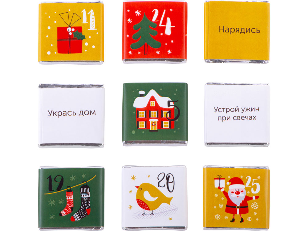 Шоколадный адвент-календарь «Festive» — изображение 5
