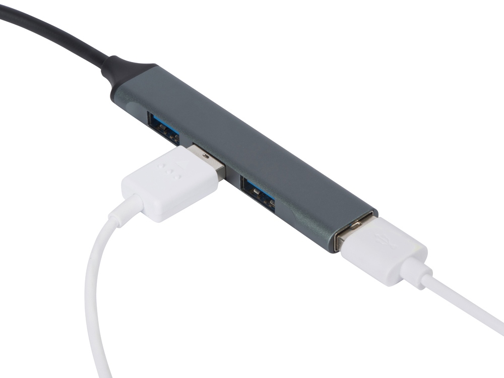USB-хаб «Link» с коннектором 2-в-1 USB-C и USB-A, 2.0/3.0 — изображение 5