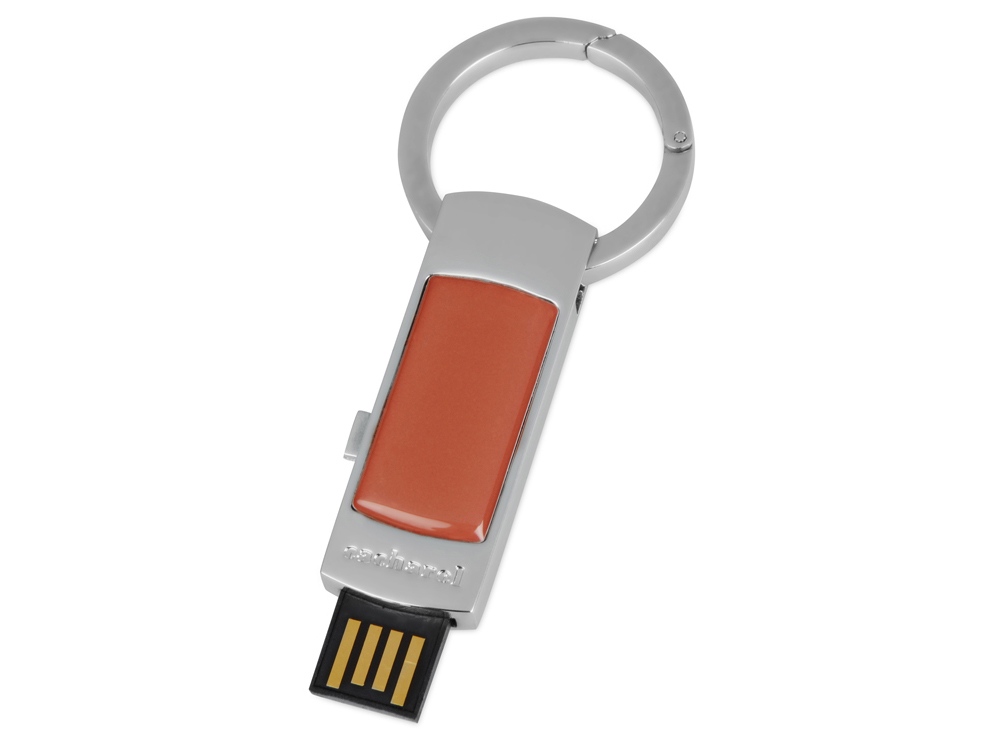 Подарочный набор: брелок с USB-флешкой на 4 Гб, ручка шариковая — изображение 2